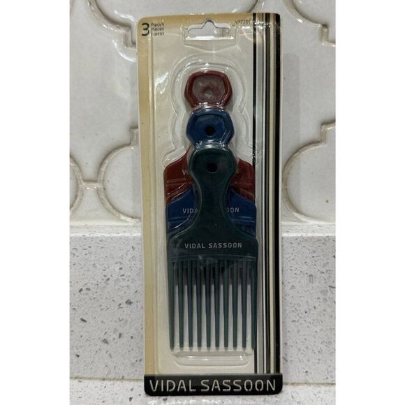 Vintage Vidal Sassoon VS7281 Purse Piks 2006 - 3 Pack - Picture 1 of 2